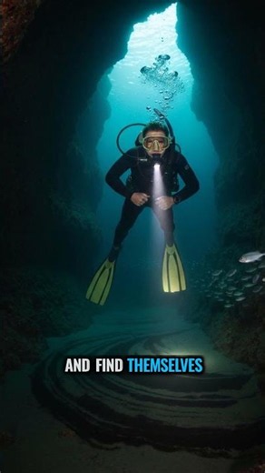 The Cave That Tricks Divers Into Swimming Toward A False Exit #shorts