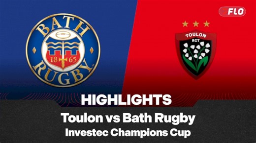 Full match highlights: Toulon vs Bath Rugby Investec Champions Cup 2025-2026 round 2