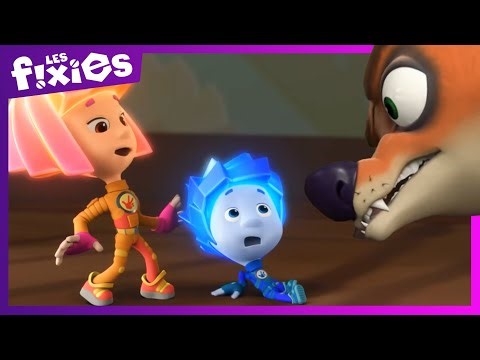 La machine à laver - Les Fixies | Nolik est poursuivi par Chewsocka !