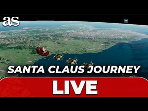 LIVE | TRACK SANTA CLAUS' Journey in REAL TIME