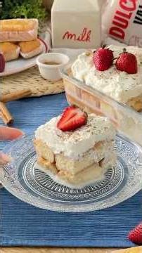 Pastel 3 leches sin horno