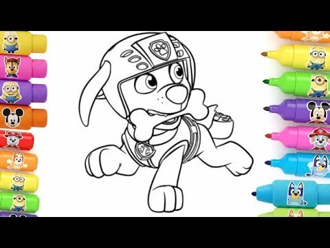 Easy Paw Patrol Drawing for Kids ✏️ Fun Coloring Art