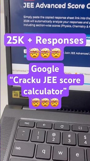 JEE Advanced Score Calculator: Is it accurate? 🧐 #jeeadvanced | jee advanced score calculator 2026