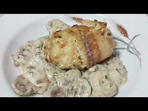 Stuffed whiting fillets