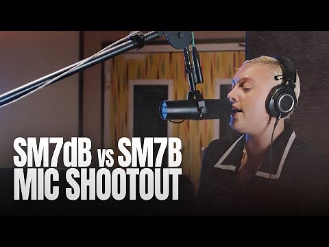 Microphone Face-Off: SM7A vs SM7B vs SM7dB
