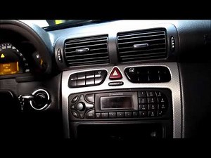 Mercedes Benz W203 C230 KOMPRESSOR HVAC flaps reset