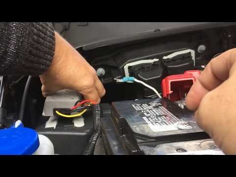 klaxon horn installation