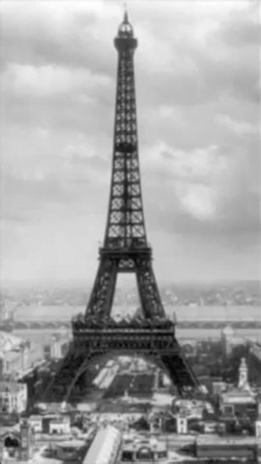 When the Eiffel Tower was saved from destruction #history #paris #historyfacts