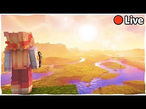 A new world in survival Minecraft :) Building a cute base! #1