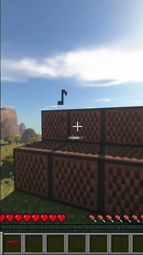 Coffin Dance on note blocks in Minecraft #minecraft #майнкрафт #шортс #shorts #coffindance