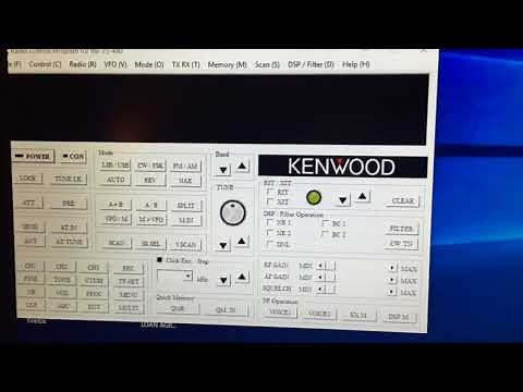 Kenwood TS-480 setup with ARCP-480 Software