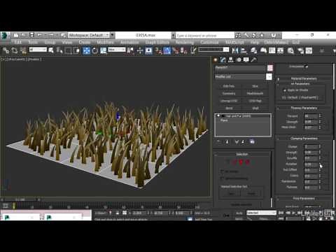 3ds Max Tutorial - Creating stylized grass