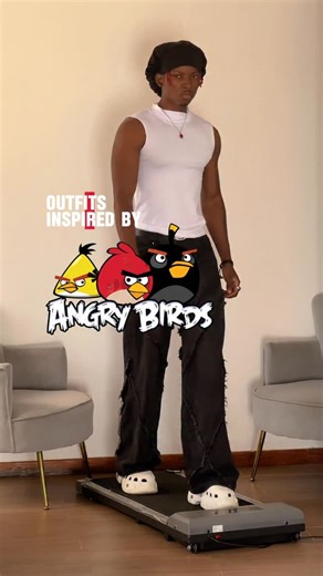 Amilton Machell on Instagram: "My Outfits inspired by Angry Birds✨🦅 #inspo #cosplay #ootd #angrybirds"