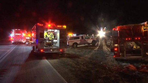 14K views · 141 reactions | Oh no! 1 person is dead and 7 people are hurt after a bus carrying country singer Josh Turner's road crew crashed overnight. https://www.foxcarolina.com/dead-hurt-in-bus-crash-involving-country-singer-josh-turner/article_ef6f0156-62b4-509a-8962-8c067c49fac9.html | Fox Carolina News | Facebook