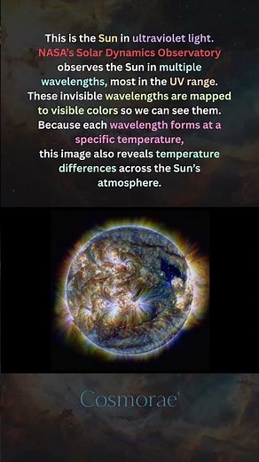 This Is the Sun in Ultraviolet Light..