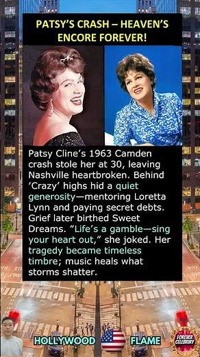 Patsy’s crash – heaven’s encore forever!
