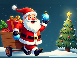 Play Santa: The Magic of Tree Decorating | Free Online  Games. KidzSearch.com