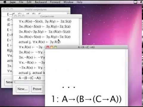Box-proofs by Jape (basic examples)