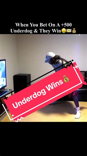 When you bet on the underdogs and they win…💰‼️ #sportsbetting #hardrock