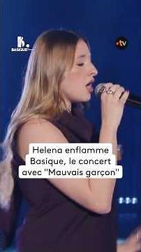 Helena's incredible live performance in #Basique #MauvaisGarçon #francetv