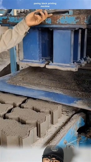 paving block printing machine