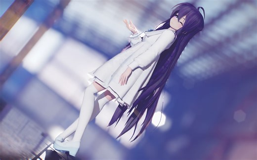 【约战·MMD】呐~喜欢十香的新衣服嘛~？【改模配布】