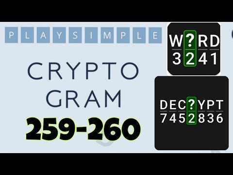 PlaySimple CRYPTOGRAM level 259 260
