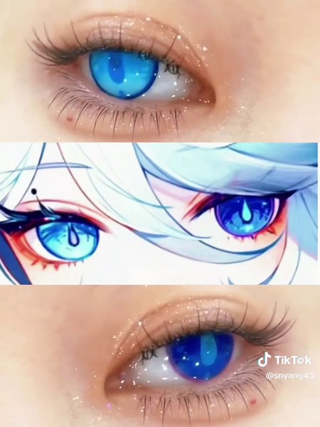 Furina Cosplay Contact Lenses | Genshin Impact Fans