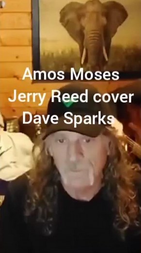 Amos Moses Jerry Reed #cover Dave Sparks #music #acousticcover #countrymusic #country #funny #comic