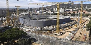 Así marchan las obras del Nuevo Camp Nou a día de hoy