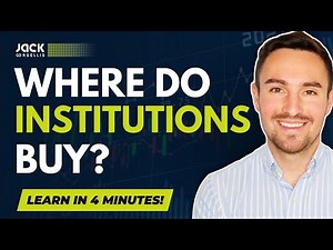 HOW TO SPOT where Institutions buy Stocks in 4 MINUTES | Learn To Trade Stocks