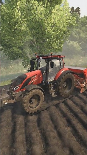 FS25 | Valtra T Series x Seeding | ReShade Realism | 4K #shorts