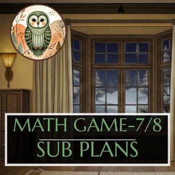 Math Escape Room Game | Word Problems | 7th & 8th Grade | Interactive Activity