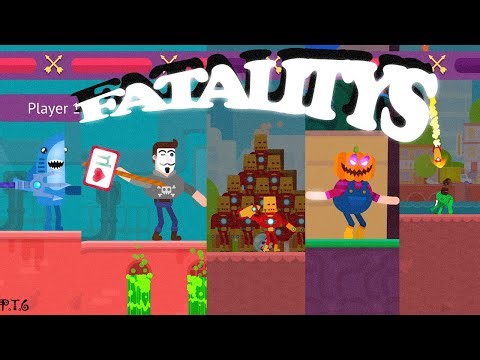 Bowmasters Part 6 Fatalities ⚡ | Crazy Finishing Moves Collection