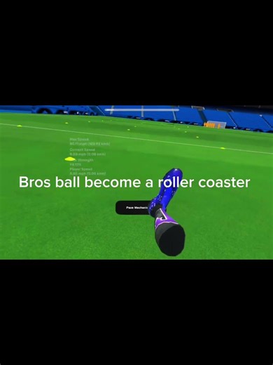 The ball gained a jet pack for a brief moment 🥹 #vrfs #meme