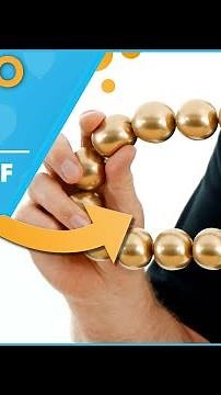 How to Make a String of Balloon Pearls - 60 Second Skills