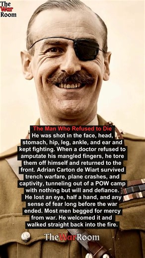 Some men survive war. Others seem to challenge it to try harder. #TheWarRoom #WWI #WWII #VictoriaCross #UnbreakableSoldier | The War Room