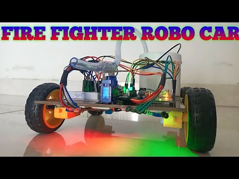 How To Make Fire Fighter Robotic Car Using Arduino UNO | BM EXPERIMENT
