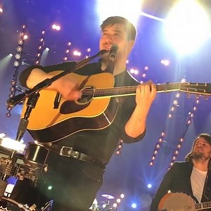 "Dirty Old Town" captured by Siobhan and Andrew at Gentlemen of the Road at Malahide Castle, Dublin. Sounded beautiful. | Mumford and Sons