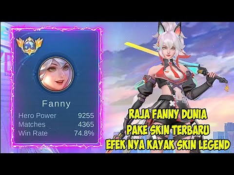 Belajar Dari Top 1 Global Fanny 8K MMR,Freestyle Tidak Perlu Objektif Nomor 1 - King Fanny 2023