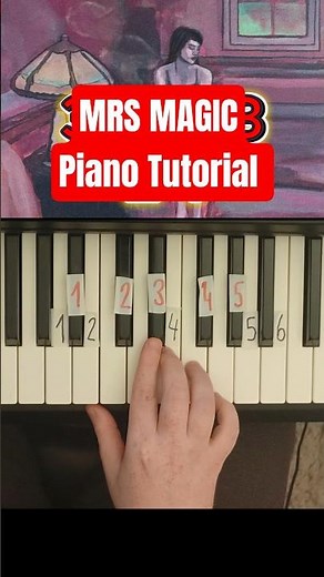 Mrs Magic Strawberry Guy Piano Tutorial