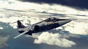 Flying the Mach Loop in the F-104 Starfighter in Microsoft Flight Simulator (no F-104s were harmed)