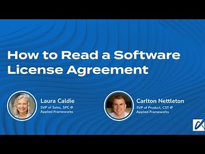 How to Read a Software License Agreement