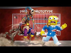ESCAPE FROM THE GIANT PROTOTYPE PRISON IN ROBLOX