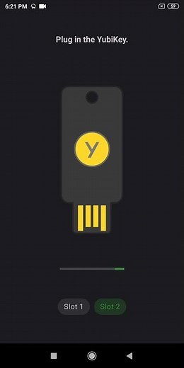 Yubikey Driver with KeePassDX