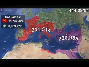 Ancient Rome with units using google earth