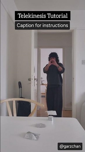 Telekinesis Tutorial - Garz Chan #telekinesis