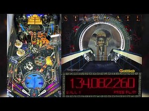 Stargate 1995 Pinball Machine by Gottlieb - Game Play