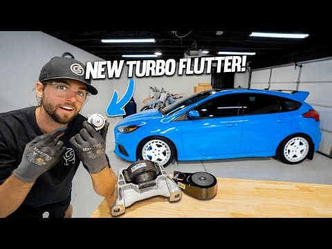 Focus RS Turbo Noises! Mountune Recirc Valve & Rear Motor Mount Upgrade