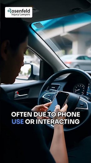 Distracted Driving Causes 58% of Rideshare Crashes